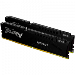 Памет KINGSTON 32GB DDR5 6000MHz (2x16GB) FURY Beast Black