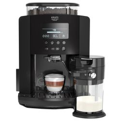 Кафеавтомат KRUPS EA819N10 Arabica Latte, 1450W, 1.7L, Кафе на зърна, Black