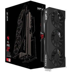 Видео карта XFX Swift AMD Radeon RX 9060 XT OC Triple Fan Gaming Edition 16GB, 16GB GDDR6, 128-bit, HDMI, 2xDP