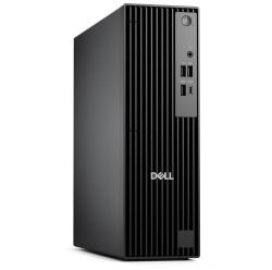 Настолен компютър Dell Pro Slim QCS1250, Intel Core Ultra 5 235 (13 TOPS NPU, 14 cores, up to 5.0GHz), 1x 8GB, DDR5, up to 5600 MT/s, 512GB SSD, Integrated Graphics, Bulgarian Keyboard&Mouse, 180W, Ubuntu, 3Y PS