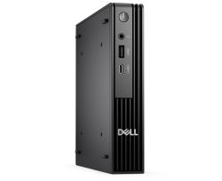 Настолен компютър Dell Pro Micro QCM1255, AMD Ryzen 5 8500GE (6 cores, up to 5.0GHz), 16 GB: 1 x 16 GB, DDR5, up to 4800 MT/s, 512GB SSD, Integrated Graphics, Wi-Fi 6, Bulgarian Keyboard&Mouse, 65W, Win 11 pro, 3Y PS