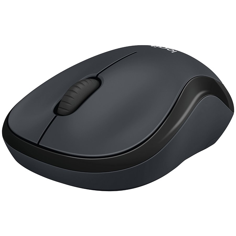 Безжична Мишка LOGITECH M220 SILENT , Wireless, 1000 DPI, 3 бутона, Черен