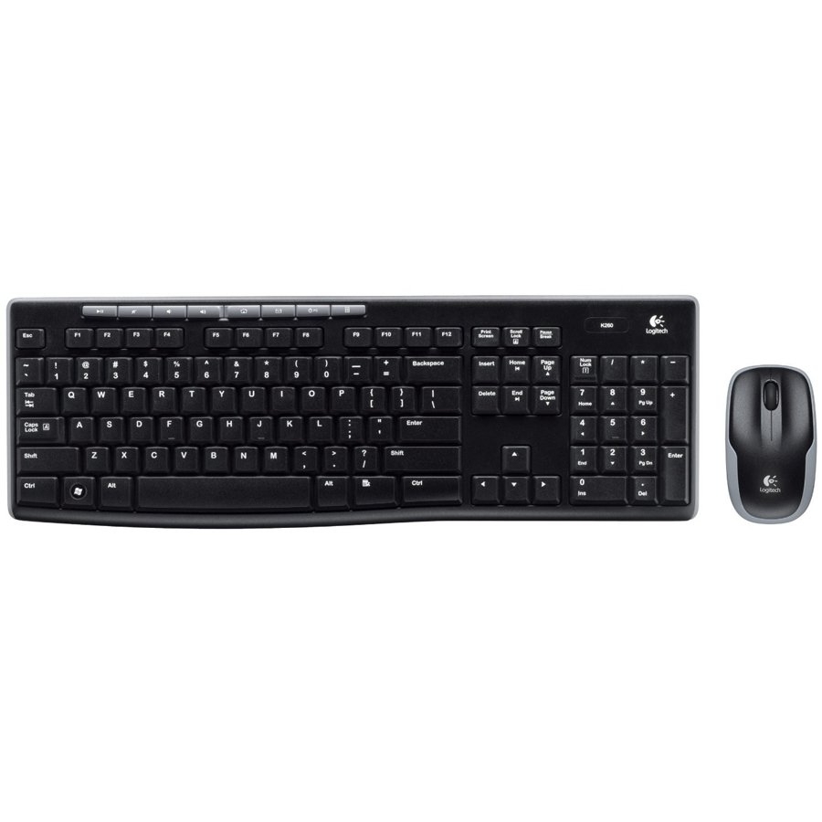 Безжична Клавиатура + Мишка LOGITECH MK270 - EER - US International