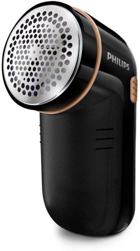 Бръснач за тъкани Philips GC026/80, 2 Philips AA batteries incl. цвят черен
