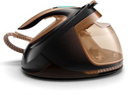 Парогенератор PHILIPS GC9682/80 PerfectCare Elite Plus, 2700W, 600 г парен удар, 1.8 л подвижен воден резервоар, Технология OptimalTEMP, Автоматично и безшумно подаване на пара 