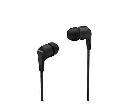 Слушалки PHILIPS TAE1105BK/00 , In-ear headphones, Black