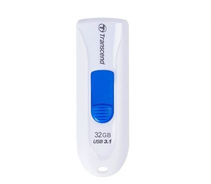 USB памет 32GB TRANSCEND JetFlash 790, USB 3.1, White
