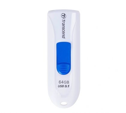 USB памет 64GB TRANSCEND JetFlash 790, USB 3.1, White