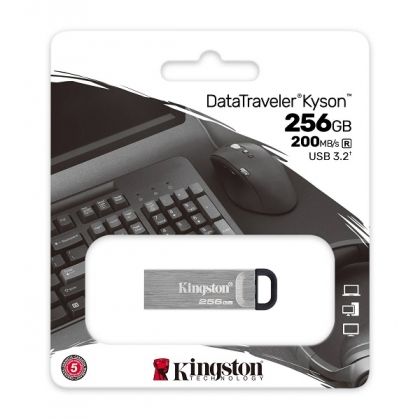 USB памет 256GB KINGSTON DataTraveler Kyson USB 3.2 Gen 1