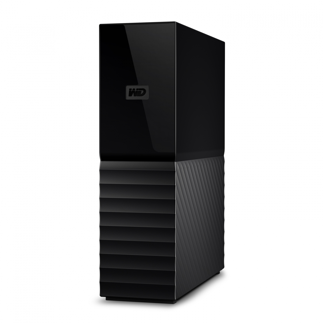 Външен диск 8TB WD My Book Essential (WDBBGB0080HBK-EESN), USB 3.0 , 3.5", Черен