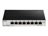 Суич D-LINK DGS-1100-08PV2 Easy Smart Managed Switch 8 Ports Gigabit PoE/PoE+