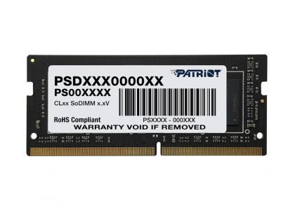 Памет PATRIOT 16GB DDR4 3200MHz Signature Line SODIMM