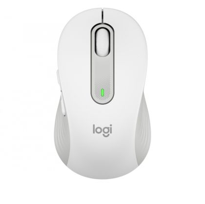 Безжична мишка LOGITECH Signature M650 L (910-006238), Bluetooth Low Energy, 2000DPI, USB Logi Bolt, Off-white