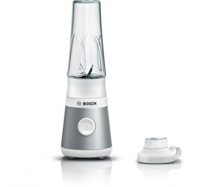 Блендер BOSCH MMB2111T  VitaPower Series 2, 450W, 0.6л, ToGo bottle from Tritan, Silver
