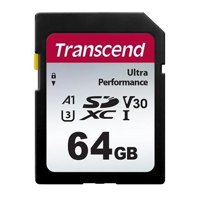 SD памет 64GB TRANSCEND 340S Ultra Performance, SDXC Card UHS-I U3 V30 A1