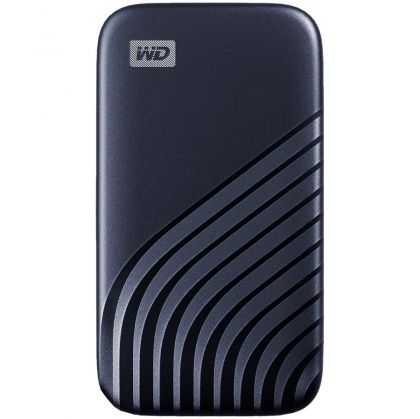 Външно SSD 2TB WD My Passport (WDBAGF0020BBL-WESN), USB Type-C, Midnight Blue