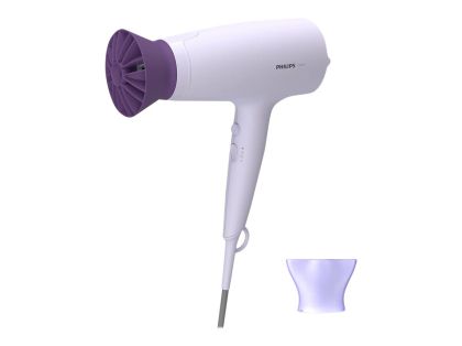 Сешоар PHILIPS BHD341/10 Series 3000, 2100W ThermoProtect 6 настройки за топлина и скорост цвят лилав
