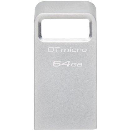 USB памет 64GB KINGSTON DataTraveler Micro, USB 3.2, Metal