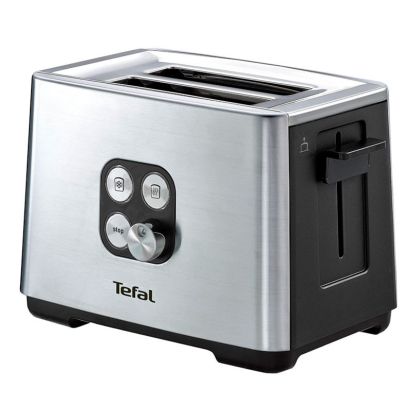 Тостер TEFAL TT420D30 Equinox, 900W, 3 настройки, Stainless steel