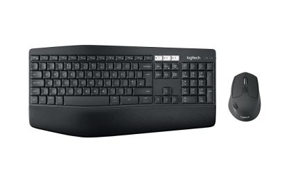 Комплект Logitech MK850 Performance - Безжична клавиатура и мишка (100DPI), Black