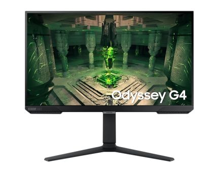 Монитор SAMSUNG 27BG400 Odyssey G4 (LS27BG400EUXEN), 27.0" IPS, FullHD (1920x1080) 240Hz, 16:9, 1ms, 400 cd/m2, 1000:1, AMD FreeSync Premium, DP, 2xHDMI, Black