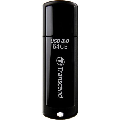 USB памет 64GB TRANSCEND JetFlash 700, USB 3.1, Black