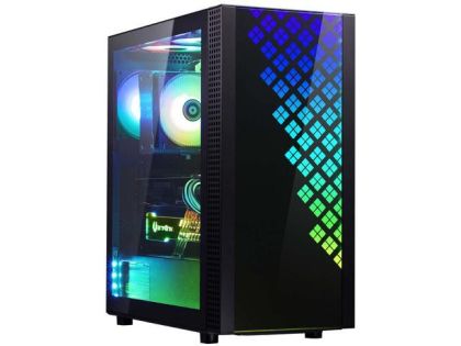 Кутия BITFENIX DAWN TG, ARGB, Mid Tower, Black