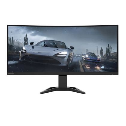 Монитор LENOVO G34w-30, 34" VA Curved 1500R, WQHD (3440x1440) 170Hz, 21:9, 0.5ms, 350cd/m2, 2500:1, AMD FreeSync Premium, Speakers 2x3W, 2xHDMI, DP, Raven Black - 66F1GAC1EU