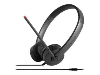 Слушалки LENOVO Essential (4XD0K25030), Stereo 3.5mm, Black