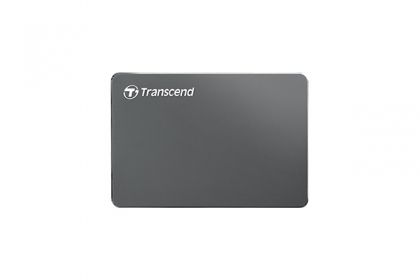 Външен диск 1TB TRANSCEND StoreJet 25C3N (TS1TSJ25C3N), 2.5", USB 3.1, Iron Gray