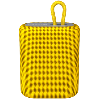 Преносима колонка CANYON BSP-4 (CNE-CBTSP4Y), Bluetooth Speaker, 1200mAh, Yellow