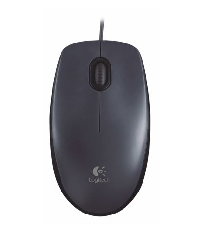 Мишка LOGITECH M90, Optical, 1000DPI, USB, Black