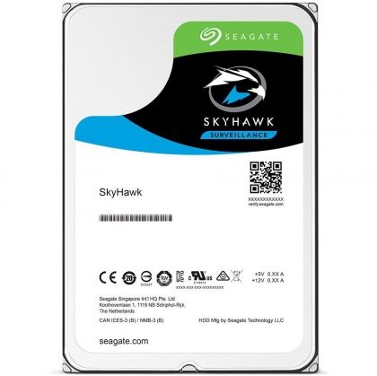 HDD 6TB SEAGATE SkyHawk Surveillance (ST6000VX009), 3.5", SATAIII, 5400 rpm, 256MB, for DVR