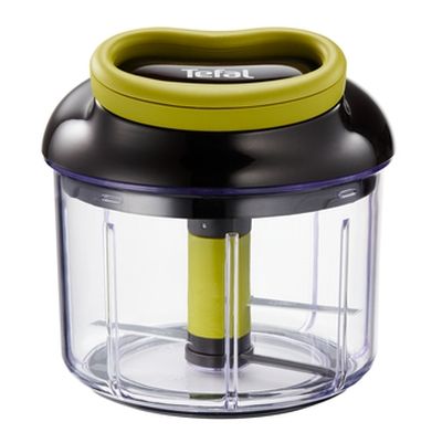 Ръчен чопър TEFAL K1320404, 5-Second, 900ml, Green/Black