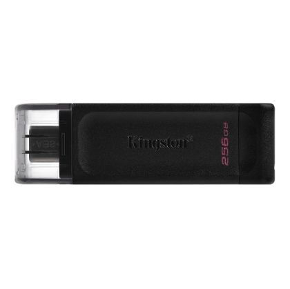 USB памет 256GB KINGSTON DataTraveler 70 (DT70/256GB), USB-C 3.2 Gen 1, Black 