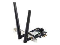 Адаптер ASUS PCE-AX1800, AX1800 Dual Band PCI-E WiFi 6 (802.11ax). Bluetooth 5.2, WPA3 network security, OFDMA and MU-MIMO