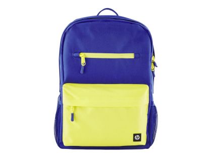 Раница за лаптоп HP Campus Blue (7K0E5AA), 15.6'' Backpack, Blue/Lime