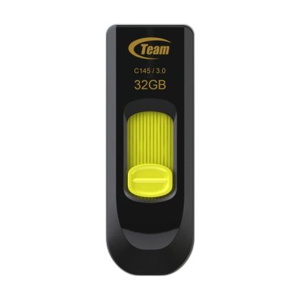USB памет 32GB TEAM GROUP C145, USB 3.2 Gen1, Yellow - TC145332GY01