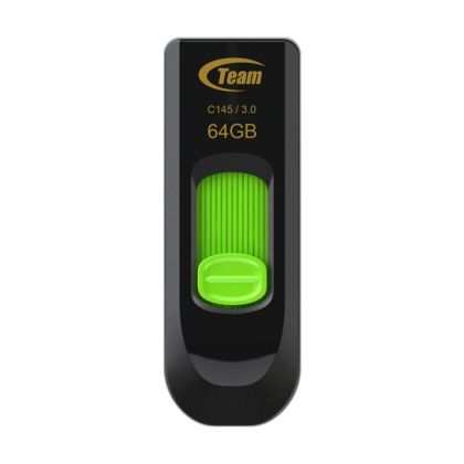 USB памет 64GB TEAM GROUP C145, USB 3.2 Gen1, Green - TC145364GG01