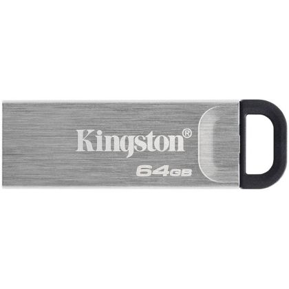 USB памет 64GB KINGSTON DataTraveler Kyson, USB 3.2 Gen 1, Silver - DTKN/64GB