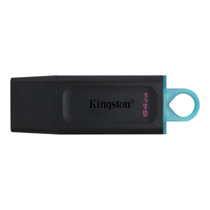 USB памет 64GB KINGSTON DataTraveler Exodia , USB3.2 Gen 1, Black/Teal - DTX/64GB
