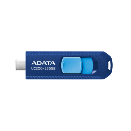 USB памет 256GB ADATA UC300, USB Type-C USB 3.2 Gen1, Navy Blue / Blue - ACHO-UC300-256G-RNB/BU