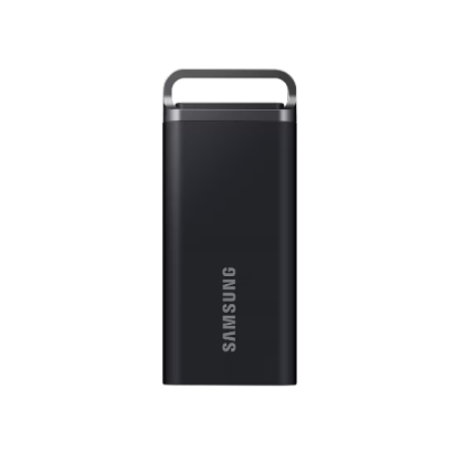Външно SSD 2TB SAMSUNG T5 EVO (MU-PH2T0S/EU), Portable SSD, USB Type-C 3.2 Gen 1, Up to 460 MB/s, Black