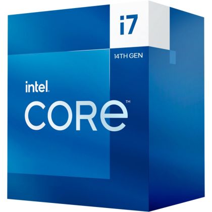 Процесор INTEL Core i7-14700F (33M Cache, 2.10 GHz up to 5.40 GHz, 20 ядра, LGA1700) box