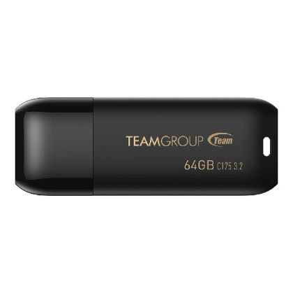 USB памет 64GB TEAM GROUP C175, USB 3.2, Black - TC175364GB01