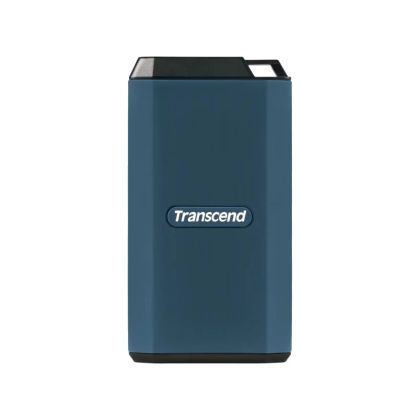 Външно SSD 1TB TRANSCEND ESD410C (TS1TESD410C),  Portable SSD, USB 20Gbps, USB Type-C, Dark Blue