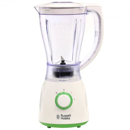 Блендер RUSSELL HOBBS 22250-56, 600W, 1.5L, Функция Puls, 2 скорости, Неръждаема стомана, Бял