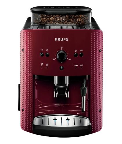 Автоматична еспресо машина KRUPS Essential EA810770, 1450W, 1.7 l, 15bar, Red