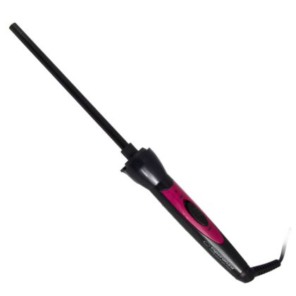 Маша за коса ESPERANZA Laura EBL014, Афрокъдрици, 10 мм, Керамика, Черен/розов