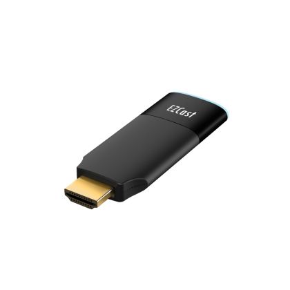 Адаптер AOPEN EZCast 2,  HDMI Dongle Wireless Plug&Play Display Receiver with external antenna, Wifi Dual Band 2.4G/5G 802.11ac, 3840x2160@30p, HDMI 1.4, Streaming YouTube, Compatible with Android, iOS, Windows, MacOS, DLNA, Miracast, Airplay mirroring